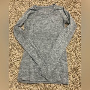Lululemon Gray Swiftly Tech Longsleeve